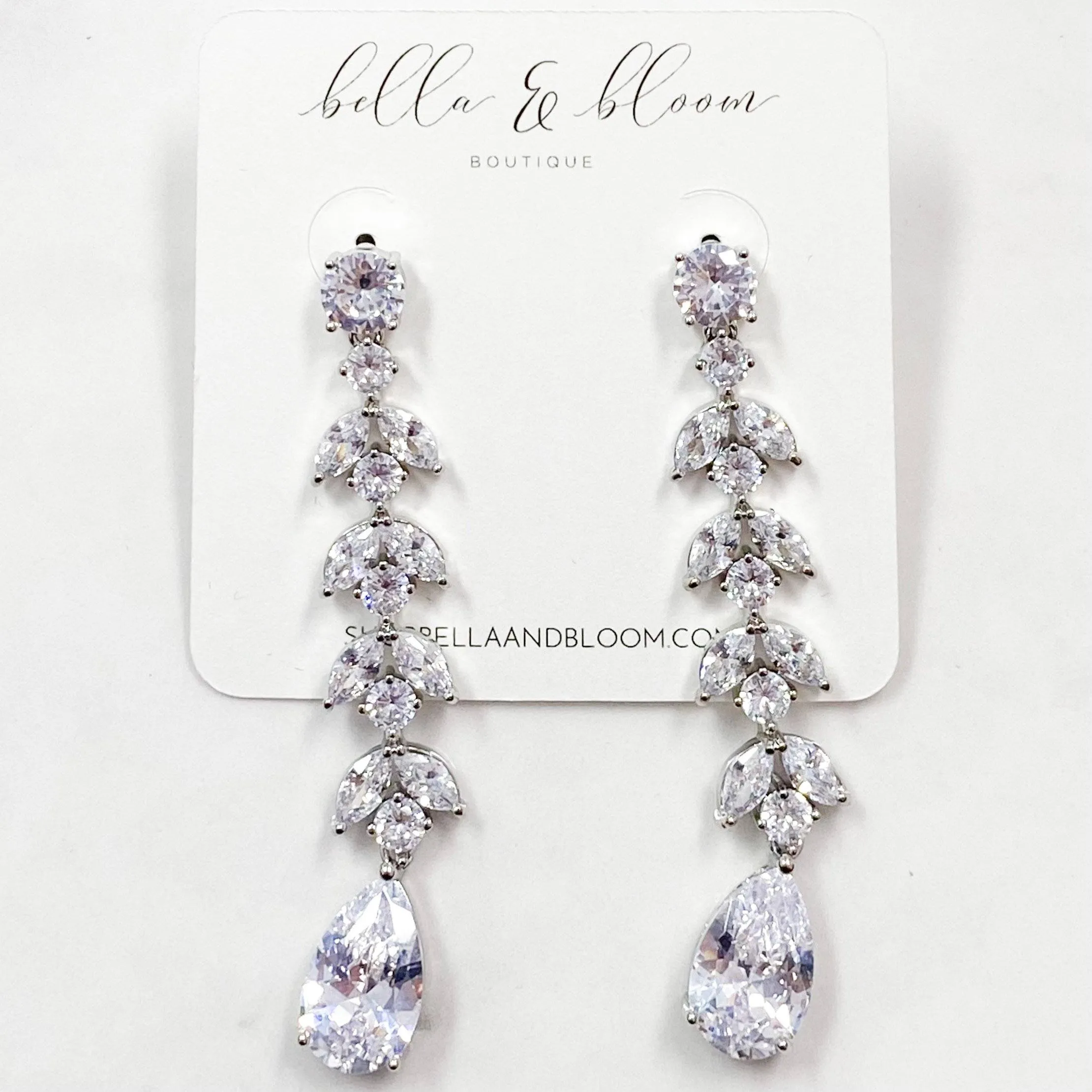 One For Me Earrings: Silver